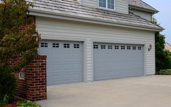 raised panel garage door